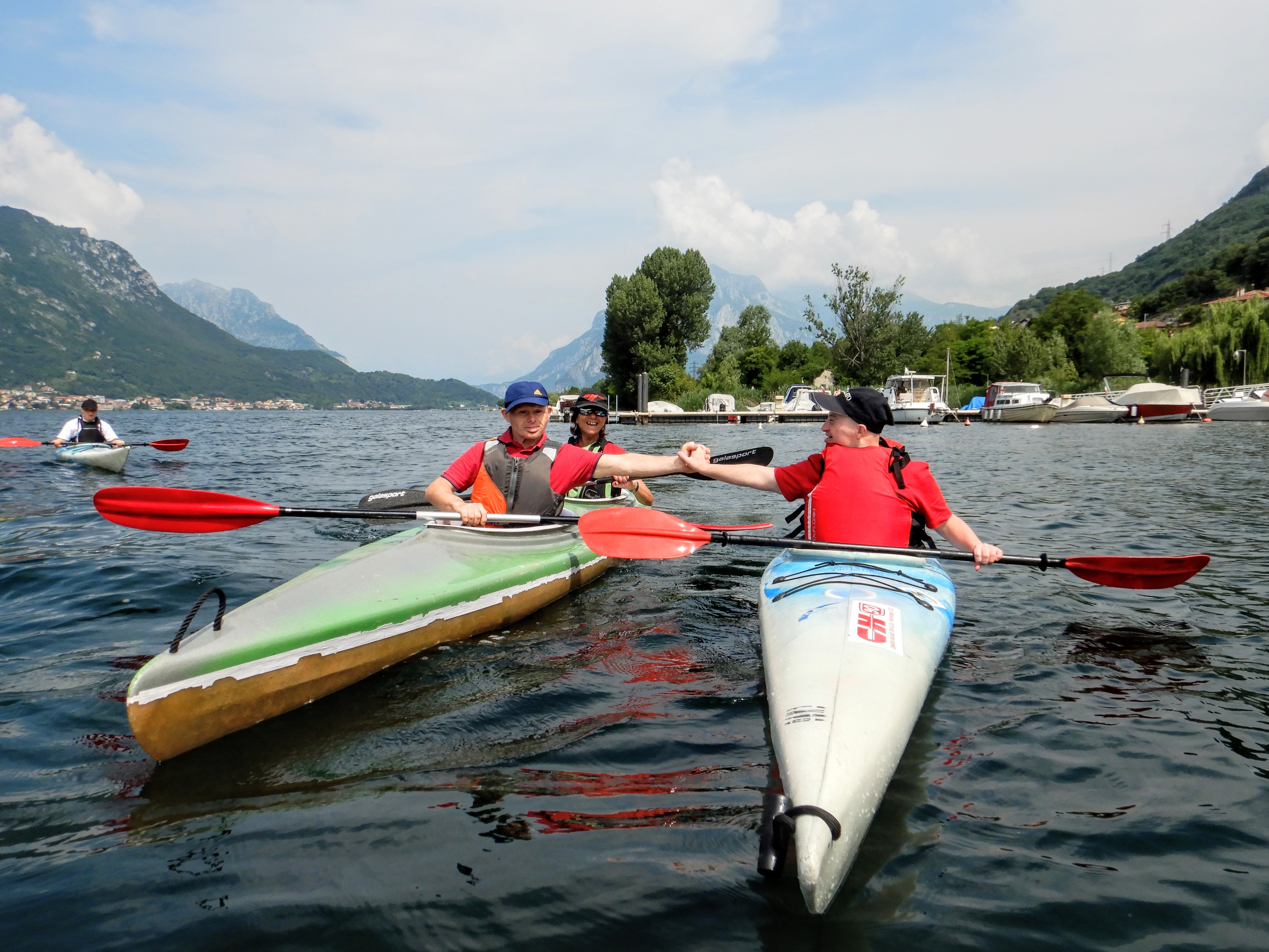 In Kayak a Vercurago